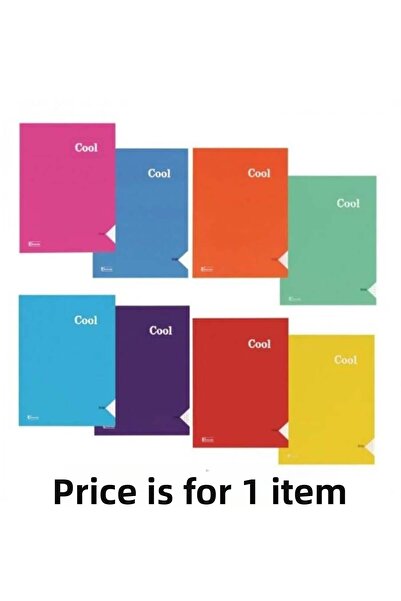 KESKİN COLOR Caiet cu copertă din PP cusută în carouri A4 40 coli 321802-99