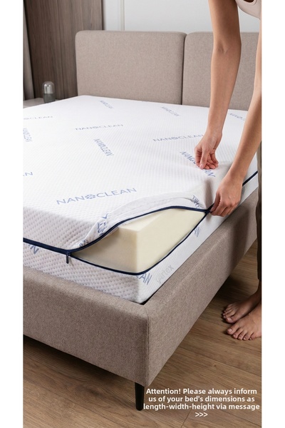 Artex غطاء حماية للسرير نانو 150x200 مزود بسحاب ومبطن