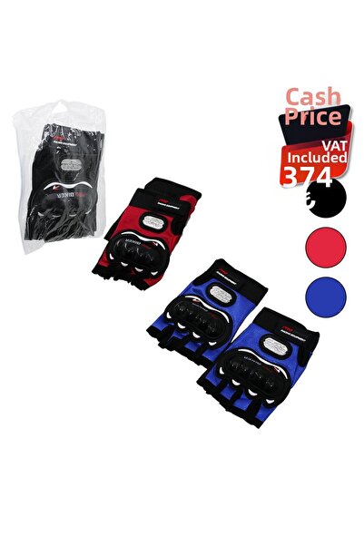 Greathings PRO BIKER (FĂRĂ DEGETE) MĂNUȘI DE PROTECȚIE PENTRU MOTOCICLISTE CO...