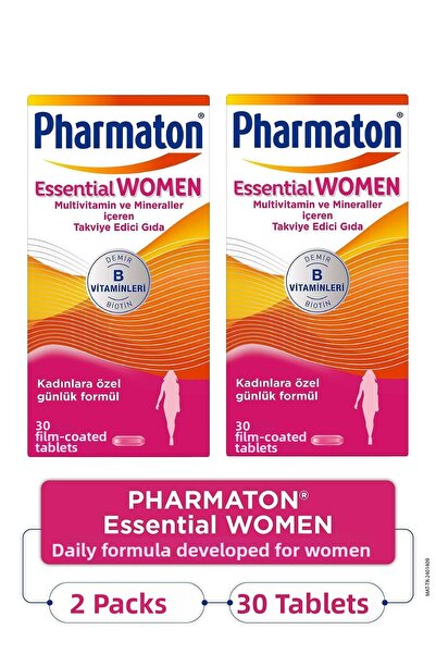 Pharmaton Essential Women 30 Tablets 2 Pieces