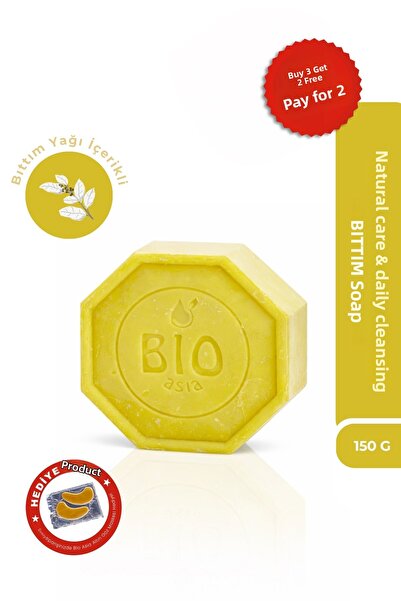 Bio Asia صابون بيتيم – صابون طبيعي للشعر يقوي وينقي فروة الرأس 150 جرام