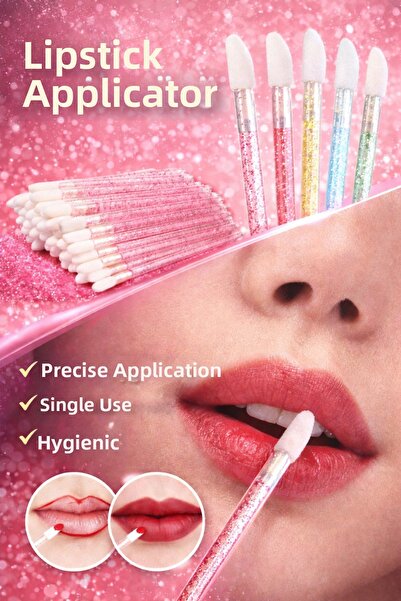 Misyul Lip Brush Lipstick, Silk , Permanent Makeup Brush 50's