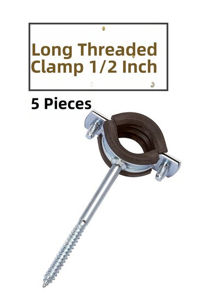 Trendhouse68 1/2 Inch Trifon Clamp Long – Pack of 5