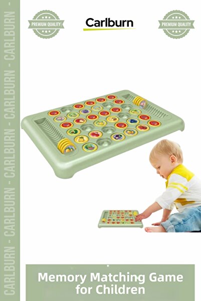 Carlburn # لعبة الانتباه والتركيز التعليمية والمرحة مع صور الفاكهة، لعبة مطاب...