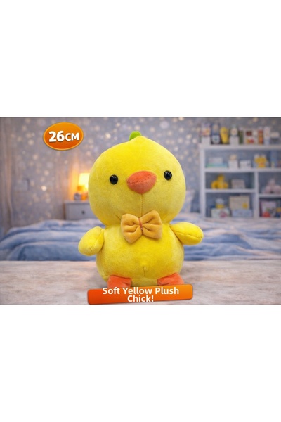 TRUST STORE Plush Yellow Chick 26 cm Soft and Cute Toy