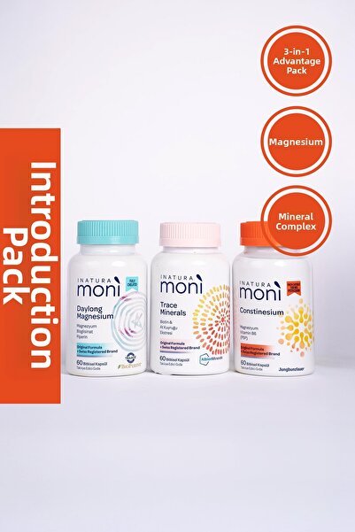 Inatura حزمة موني للمواعدة اليومية تحتوي على المغنيسيوم والمعادن النادرة والك...