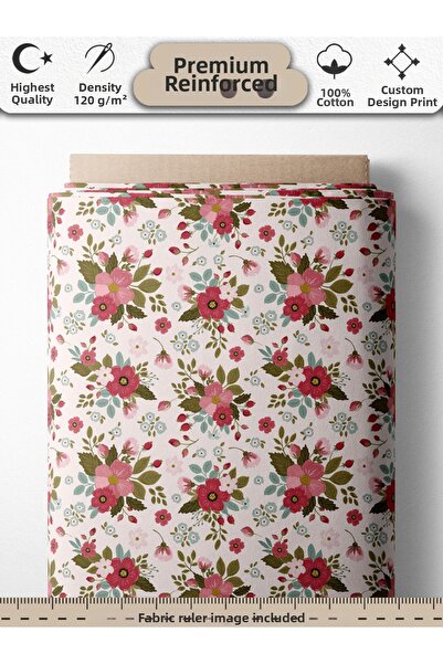 FabricsTown Țesătură Ranforce 100% bumbac 100x240 cm 120 g/m² Imprimare digit...