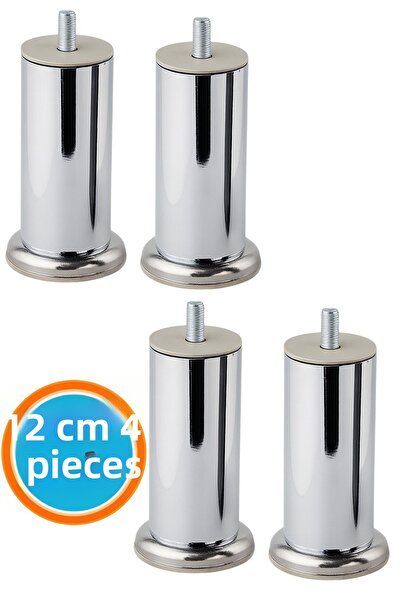 NZB (4 Pieces) Metal Furniture Leg Modern Durable Armchair Sofa Tv Unit M8 Bo...