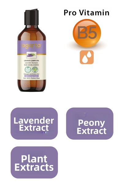 Agarta Natural Lavender Shampoo 400 ml