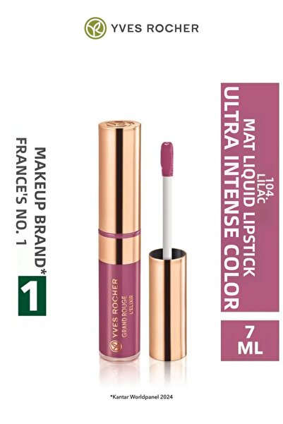 Yves Rocher Ultra Intense Pigmented Matte Liquid Lipstick 12 Hour Lasting 7 ml