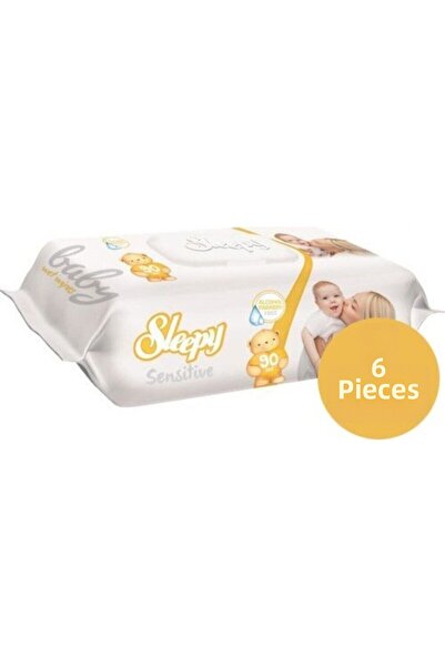 Sleepy منشفة مبللة حساسة 6 عبوات