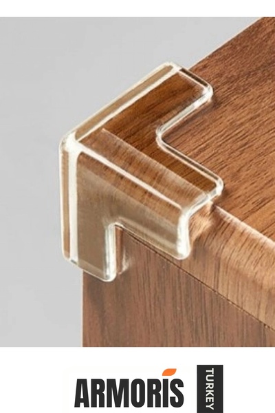 Armoris # جهاز حماية الحواف من السيليكون الشفاف لسلامة الأطفال، واقي زوايا ال...