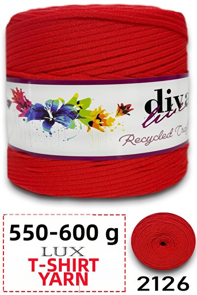 Diva İplik 550-600 Gram Luxury Combed Cotton Yarn - t Shirt Yarn - Fabric 212...