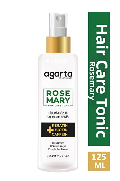 Agarta ماء إكليل الجبل النقي، منشط مضاد لتساقط الشعر ودعم نمو الشعر، 125 مل