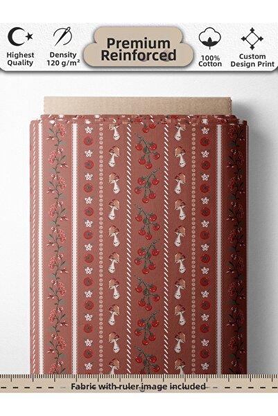 FabricsTown 100% Cotton Ranforce Fabric 100X240 cm 120 G/M² Digital Printing ...