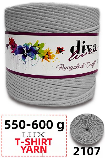 Diva İplik 550-600 Grams Luxury Combed Cotton Yarn - t Shirt Yarn - Fabric 21...