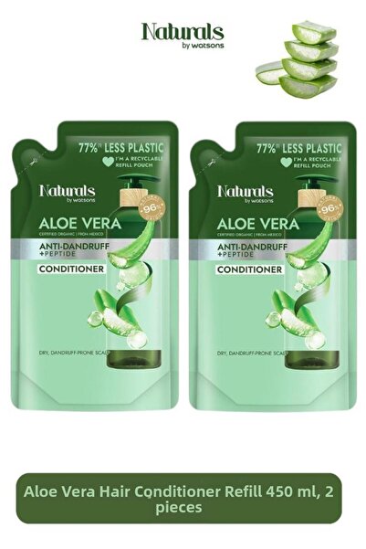 Naturals By Watsons Aloe Vera Hair Conditioner Refill 450 ml 2 Pieces