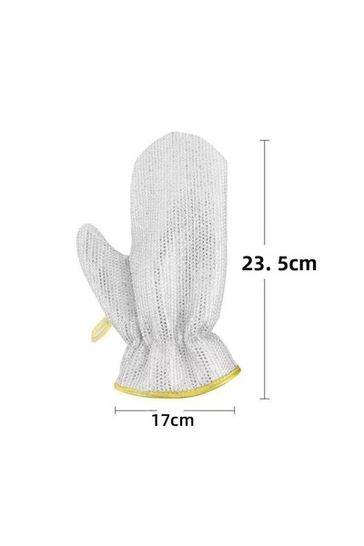 TOPALAKTİCARET Kitchen Bathroom Multi-Purpose Wire Dishwashing Gloves Cleaning Waterproof Multi-Purpose Wire Miraculous