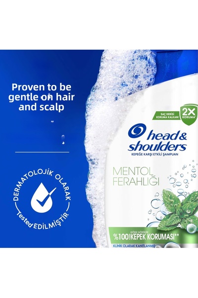 Head & Shoulders Head&Houlders Menthol Freshness Anti-Dandruff Shampoo 250 ml