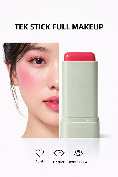 Kozmetik Multi-Use Makeup, Blush, Lip and Eye in One Product – Cream Blush, L...