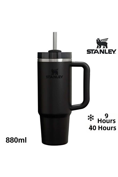 Stanley ذا كوينشر H2.o فلوستيت 0.89 لتر / 30 أونصة للجنسين سياه في الهواء الط...