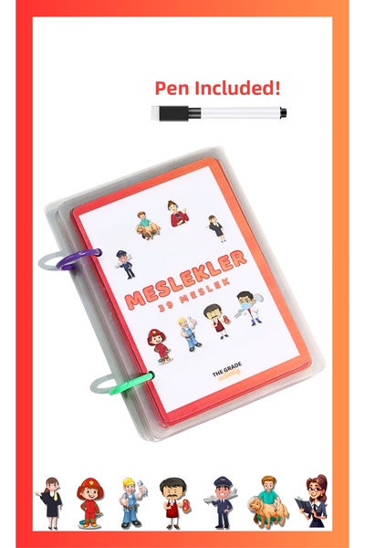 The Grade Activity 2-6 Years I'M Learning Professions.Activity Set.Activity S...
