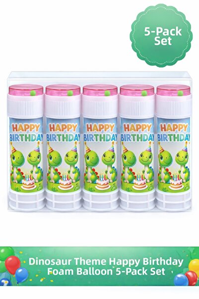 Laviyosa Dinosaur Concept Birthday Foam Balloon Set – Fun Party Foam, Foam to...