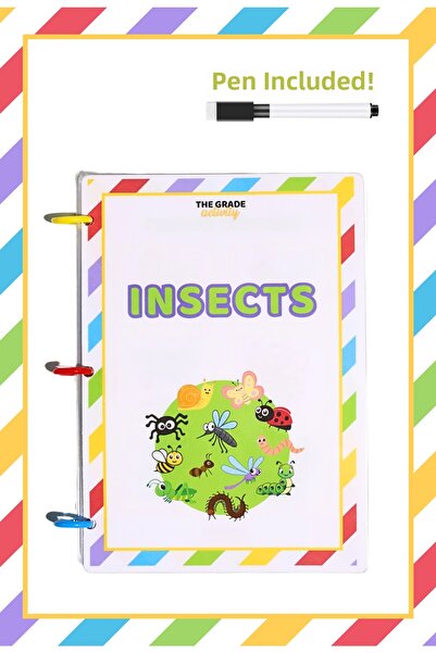The Grade Activity مجموعة أنشطة الصيف التي أتعلمها من الحشرات الإنجليزية التع...