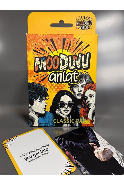 Luxmon Tell Your Mood Mini Classic 1. Package of 50 Cards