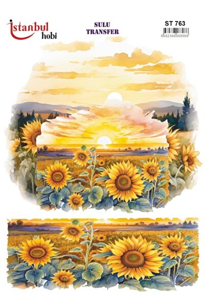 İstanbul Hobi Water Transfer Paper 25X35Cm St-763