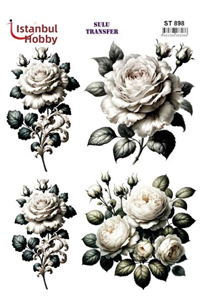 İstanbul Hobi Water Transfer Paper 25X35Cm St-898