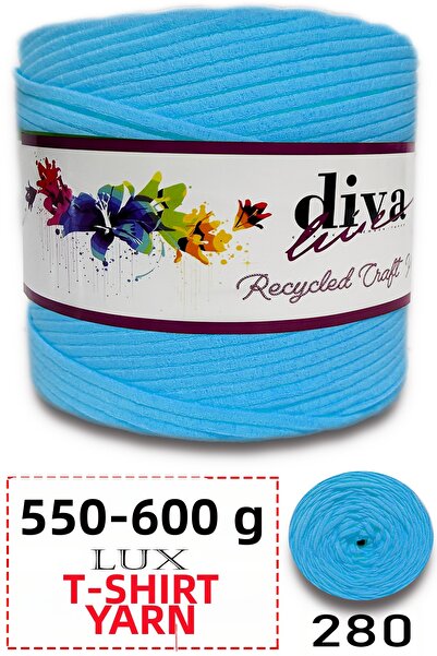Diva İplik 550-600 Grams Luxury Combed Cotton Yarn - t Shirt Yarn - Fabric 28...