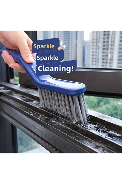 obrigado Grout Cleaning Brush with Tweezers – Multi-Purpose for Tiles, Bathro...