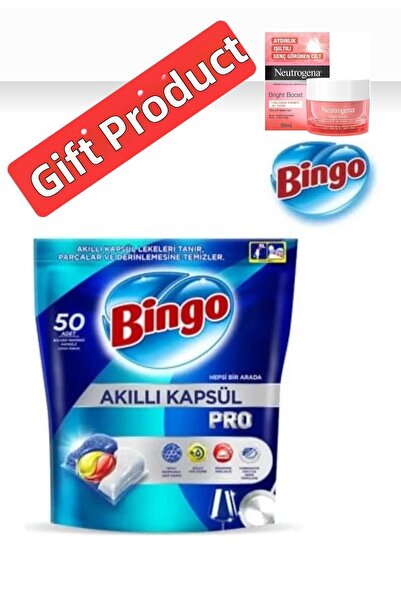 Bingo Tabletă pentru mașina de spălat vase Smart Capsule Pro 50 Li (PRODUS CU...