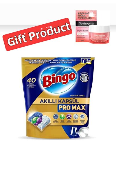 Bingo Tabletă pentru mașina de spălat vase Smart Capsule Pro Max 40 LI (PRODU...