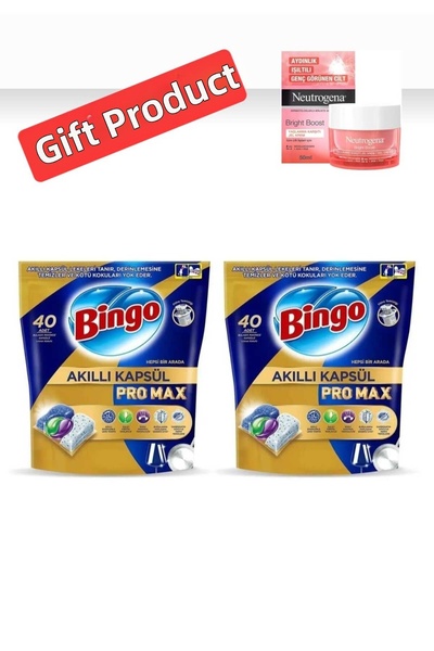 Bingo Tabletă pentru mașina de spălat vase Smart Capsule Pro Max 2 PACHET 40 ...