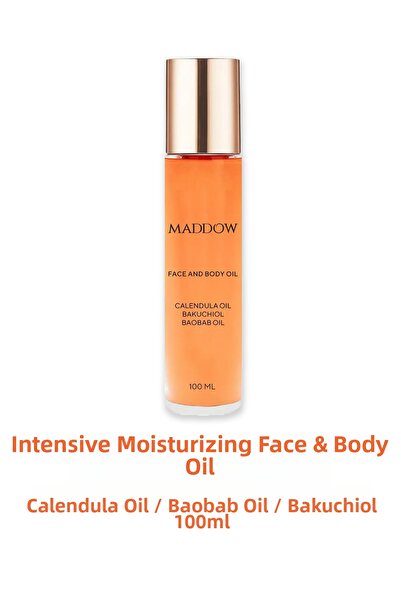 Maddow Cosmetics زيت مغذي ومرطب للعناية بالوجه والجسم بعد التعرض للشمس