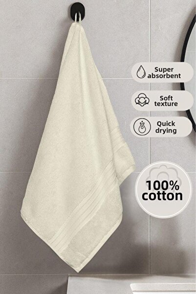 Karna Home Βαμβακερή πετσέτα μονής χρήσης Karna Premium Ramse - 50 x 90