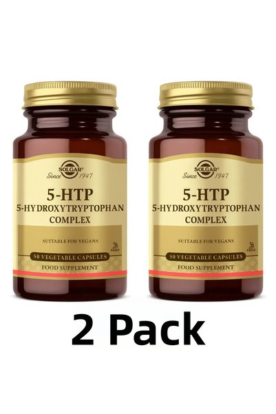 Solgar 5-Htp 100 Mg 30 Capsules 2 Pieces