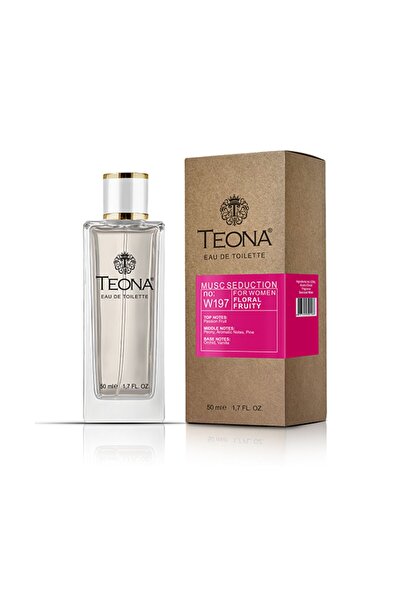TEONA W197 Musc Seduction Çiçeksi Kadın Parfüm 50ml