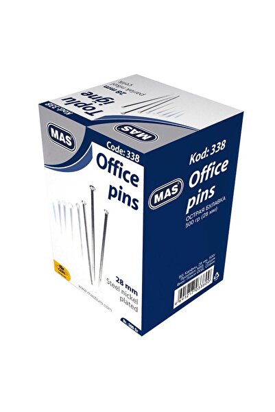 Mas 338 Ace în vrac 500 Gr. (Nikelli) 28 mm.