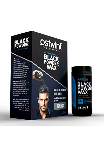 Ostwint Professional Siyahlaştırıcı Şekil Verici Topik Etkili Pudra Black Pow...