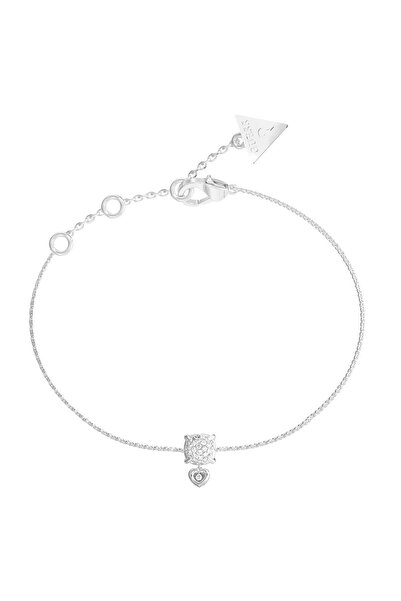 Guess JGUJUBB05469JWRHS سوار نسائي على شكل قلب