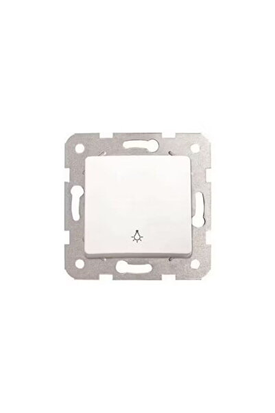 VİKO مفتاح الإضاءة البيضاء Sectron Rollina 90440003 (بدون إطار)