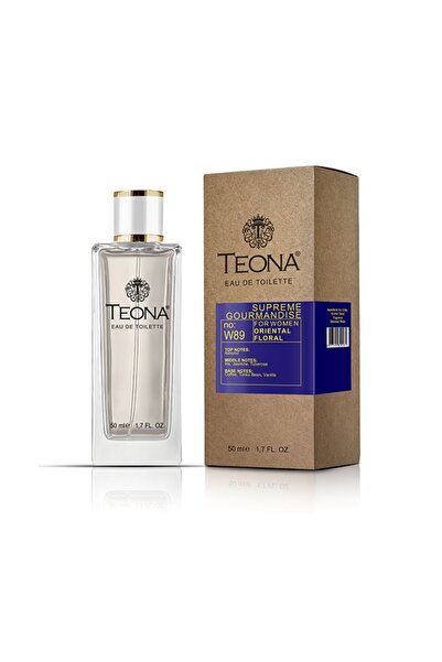 TEONA W89 Supreme Gourmandise Oryantal Kadın Parfüm 50ml