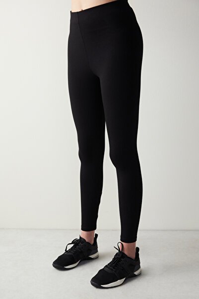 Penti Siyah Clean Yüksek Bel Bilek Boy Basic Tayt