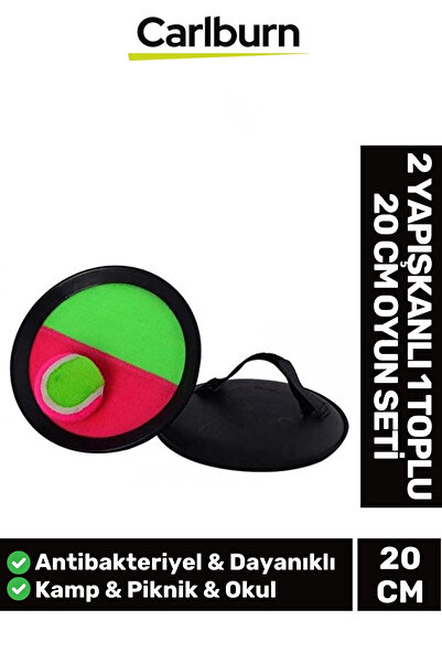 Carlburn Premium Yumuşak Cash Ball 2 Yapışkanlı 1 Toplu 20 Cm Oyun Seti