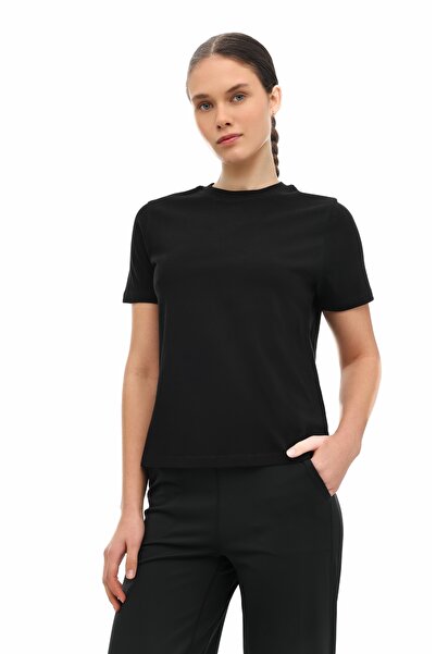lumberjack Wb 11Asya-T 6Fx Black Women's Short Sleeve T-Shirt