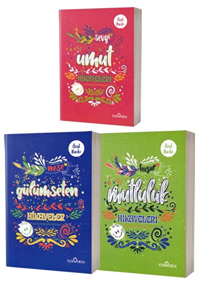 Yediveren Yayınları Neşe. Huzur ve Sevgi Hikayeleri - 3 Kitap