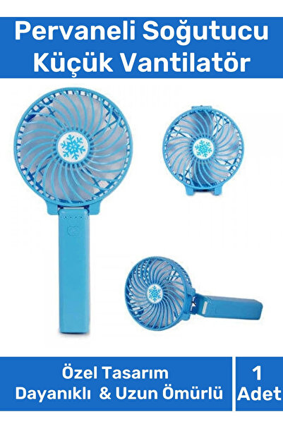 Carlburn Taşınabilir Cep Boyu Usb Şarjlı 3 Kademeli Sessiz Mini Fan Pervaneli...